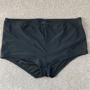 UEC Catalina Boyshorts Bikini Bottoms Size 1X(16W) Black